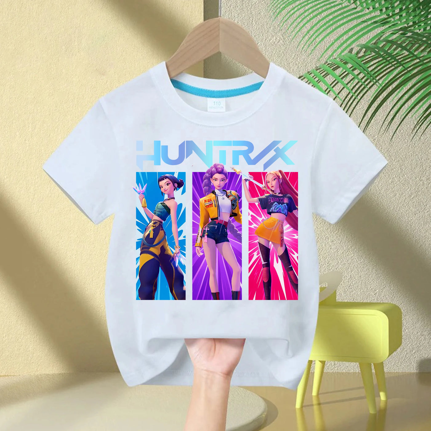 2025 Hot Movie Soft Cotton Baby Girls T Shirt Children's Clothing KPop Demon Hunters Fans Gifts Kids Clothes Fashion Casual Tops
