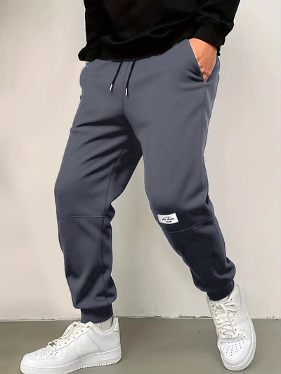 Men Daily Casual Pants Fashion the Four Seasons Sports Pants Running Workout Jogging Sweatpants Breathable Drawstring Long Pants