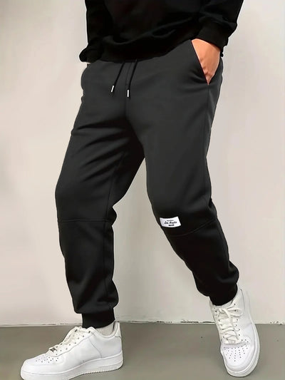 Men Daily Casual Pants Fashion the Four Seasons Sports Pants Running Workout Jogging Sweatpants Breathable Drawstring Long Pants
