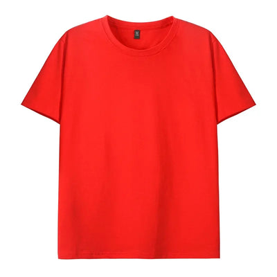 2025 MRMT Brand New Mens T-shirts 100% Combed Cotton Round Neck Men T-shirts Simple Loose Drop Shoulder Man T-Shirt For Male