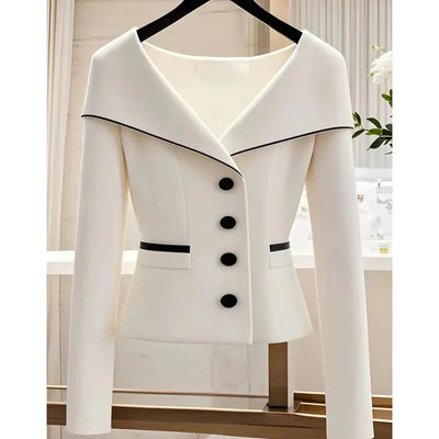 Women's Jackets 2025 Spring Autumn Cultivate Oneself Temperament Lady Outerwear Elegant Versatile Leisure Ladies Cardigan Tops