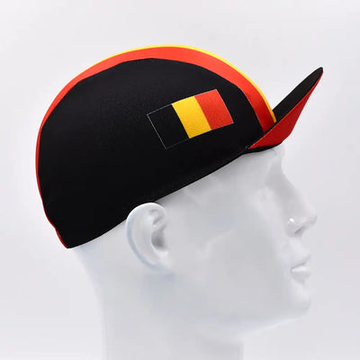 Classic Retro Belgium Cycling Cap Summer Breathable Racing MTB Bicycle Hat