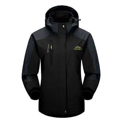 Outdoor Waterproof Hiking Jacket Sets Men Spring Breathable Hooded Coat Trekking Camping Climbing Quick-Drying Trousers Suit