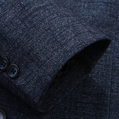 2024 High Quality Fashion Handsome All-in-one Plus-size Casual Suit Men's Business Single West Plus Fat Suit Fat Man Coat