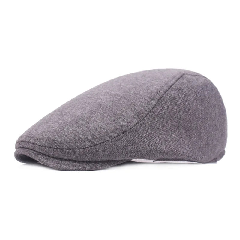 Solid Color Simple Felt Peaked Cap Women Men Autumn Newsboy Cap Dad Leisure Beret Caps Winter Warm Green Advance Hats