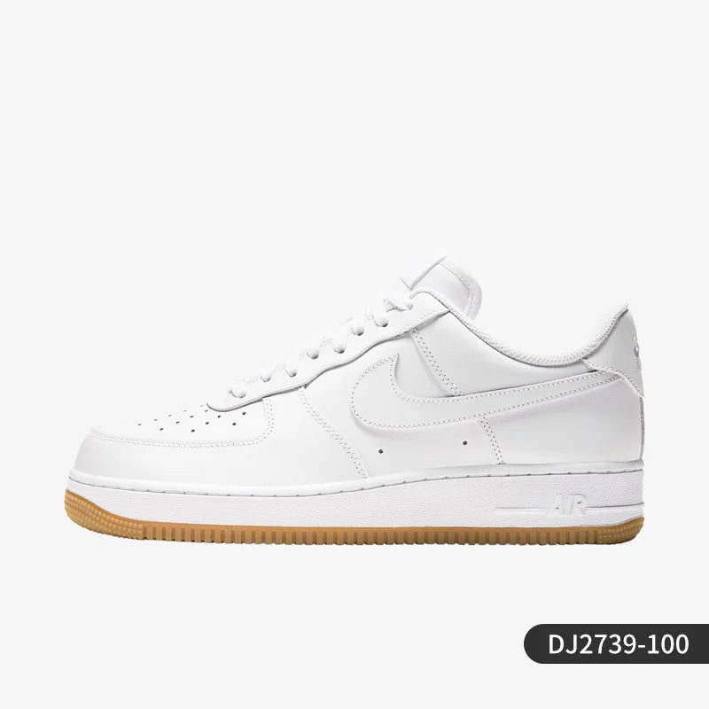 Nike official authentic 2024 spring new men's Air Force No.1 low top board shoes DJ2739-100