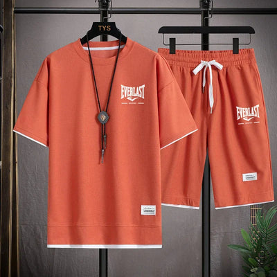 Men's summer Waffle set: