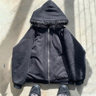 Street Fashion Vintage Woman Clothes Hoodies Y2K Clothes Harajuku Gothic Hip Hop Graphic Chix Hoodies Sweatshirts Casual Jacket