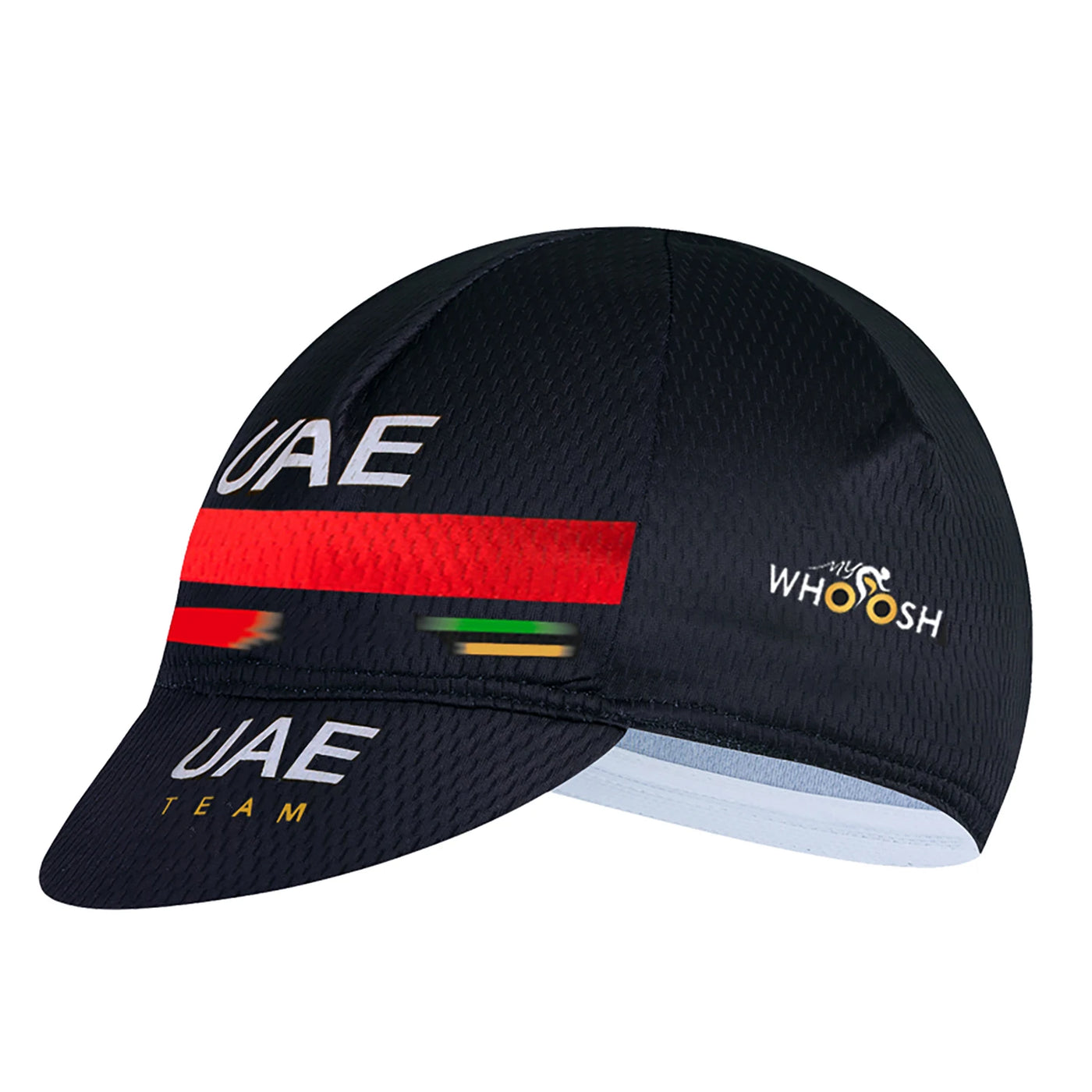 White 2025 UAE Cycling Hat MEN'S Summer Classic Cycling Caps Quick Dry BIG M Bike Mountain MTB Racing Bicycle Hat Under Helmet