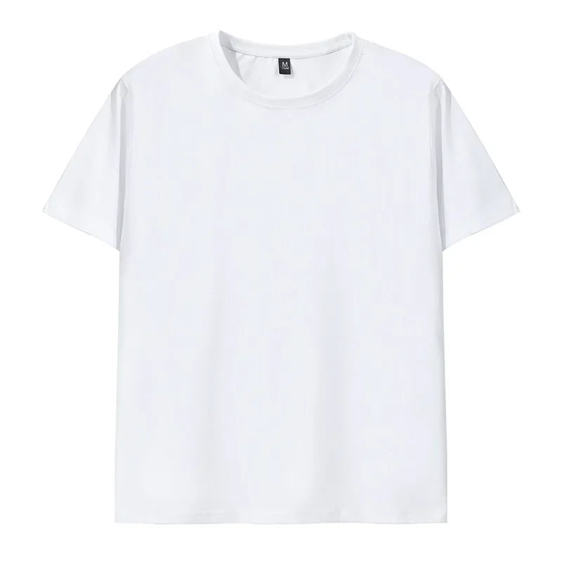 2025 MRMT Brand New Mens T-shirts 100% Combed Cotton Round Neck Men T-shirts Simple Loose Drop Shoulder Man T-Shirt For Male