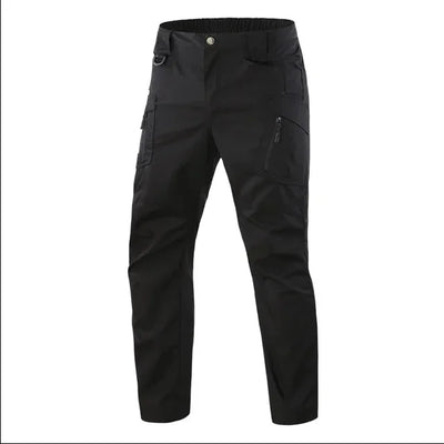 Men Cargo Pants Trousers Multi-pocket Waterproof Wear-resistant Casual Training Overalls Clothing Comfortable Breathable