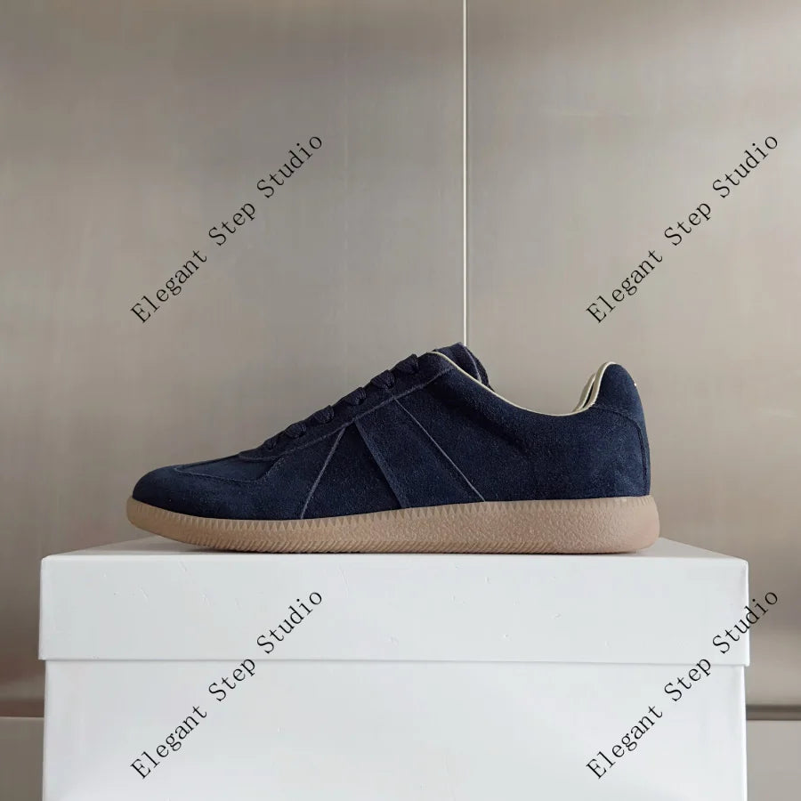 Unisex Shoes Low-top Sneakers Vintage Design Classic German Army Trainers