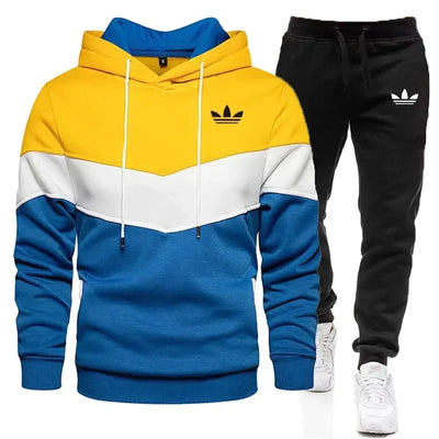 2025 Brand Autumn and Winter Hoodie Suit Men's Fashion Hoodie Brand Pants Casual Jogging Suit Sports Wear Sweatshirt