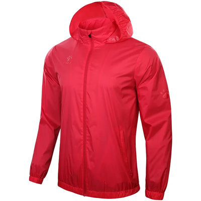 KELME Men's Waterproof Jacket  Windbreaker Soccer Training Lightweight  Training  Outwear Quick Dry Coat  8163WT1001