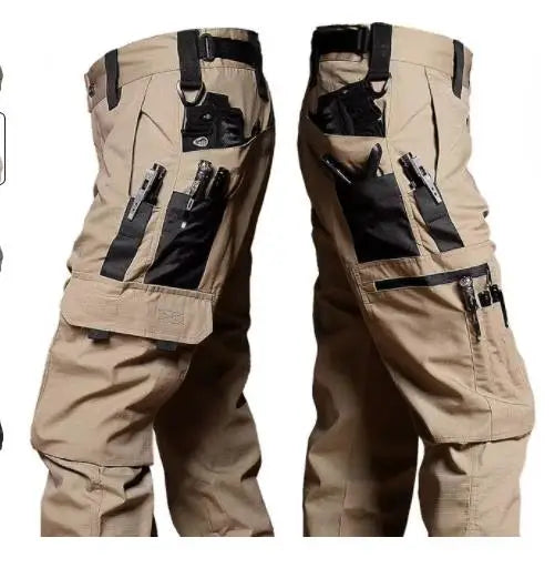Tactical Pants Men Waterproof Waterproof pants men Combat Trousers Outdoor Multi-pocket Wear-resistant Cargo Pant
