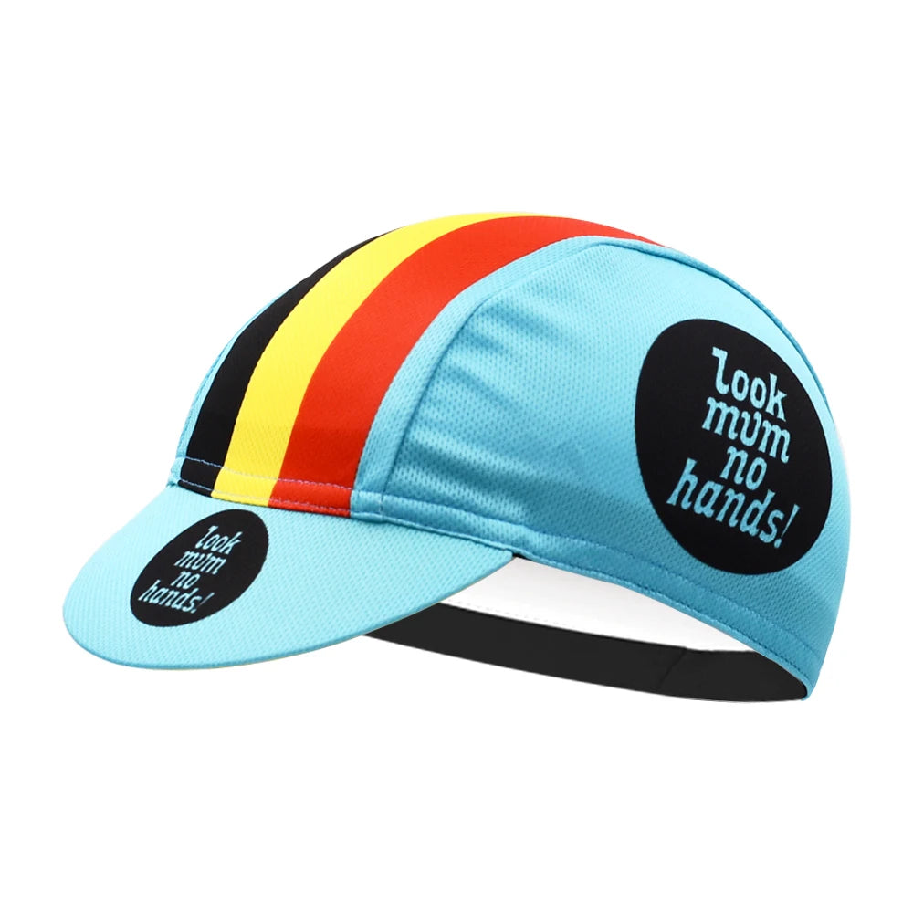 Classic Retro Belgium Cycling Cap Summer Breathable Racing MTB Bicycle Hat