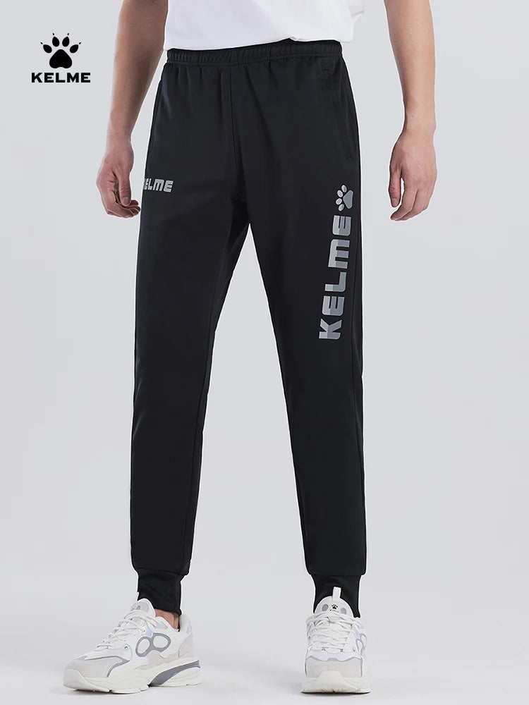 Kelme Football Leggings Sports Training Pants Summer Men's And Women's Leggings Knitted Thickened Outdoor Fitness Running Pants