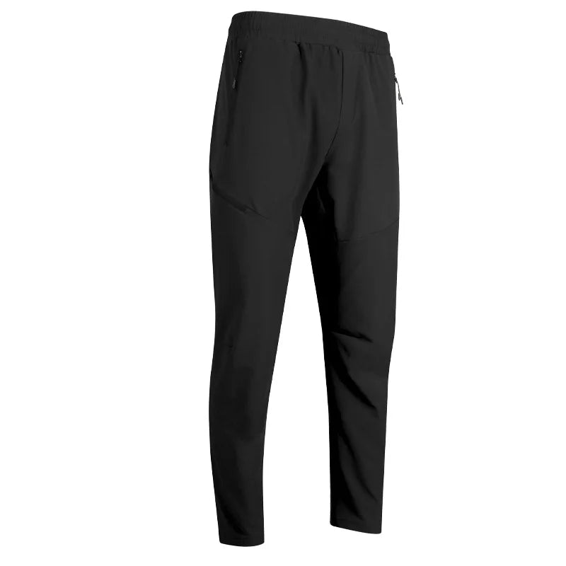 Mens Sports Pants Pocket Waterproof Running Fashion Training Trousers Quick Dry Outdoor Gym Working Causal Jogging Sweatpants