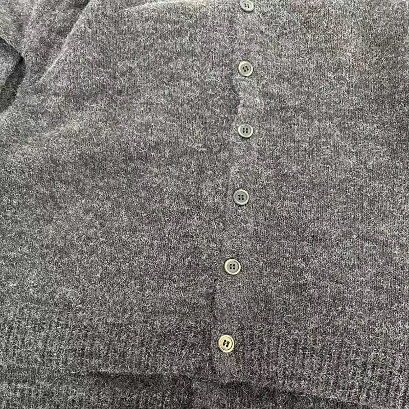 High Street Our Legacy Men Comfortable Sweater Male Casual Sweaters Man Fashion Cardigan Men's Clothing