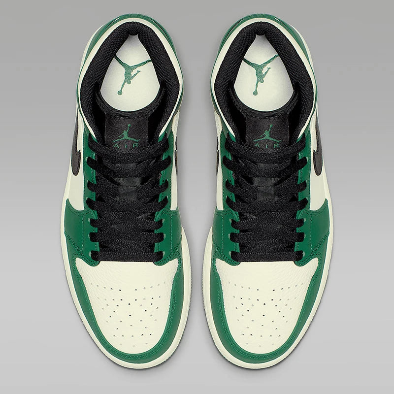 Nike genuine Air Jordan 1 AJ1 men's mid top cushioned sports basketball shoe 852542