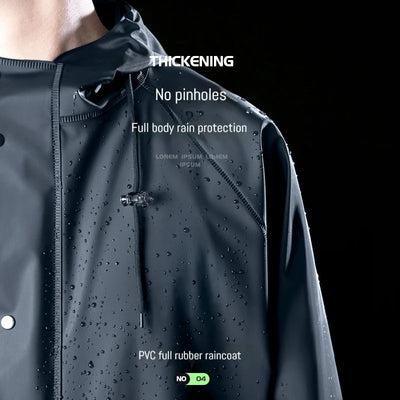 1 Set Split raincoat rain pants suit Full body rainstorm proof take away waterproof suit Reflective motorcycle raincoat suit