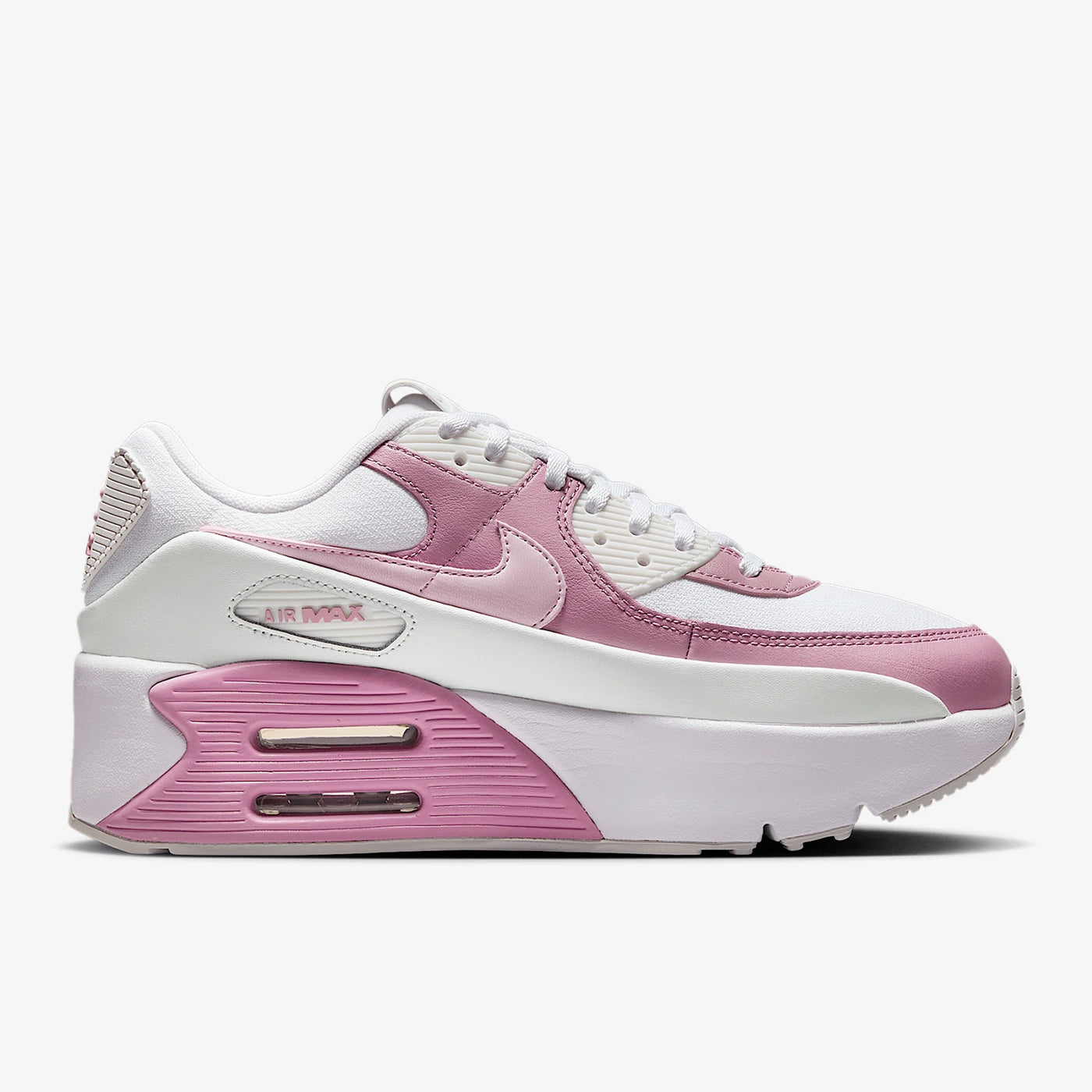 Nike Official Genuine AIR MAX Women's Thick Sole Low-Top Cushioned Air Cushion Sports Shoes FD4328-110