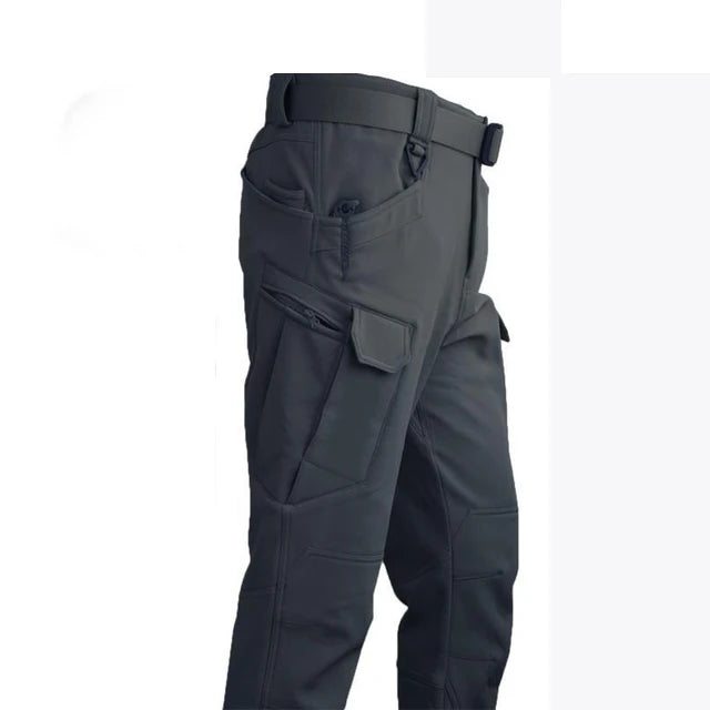 Men's Winter Waterproof Suit Hiking Tracksuit Set Softshell Jackets Camping Coat Tactical Pants Fishing Fleece Trousers