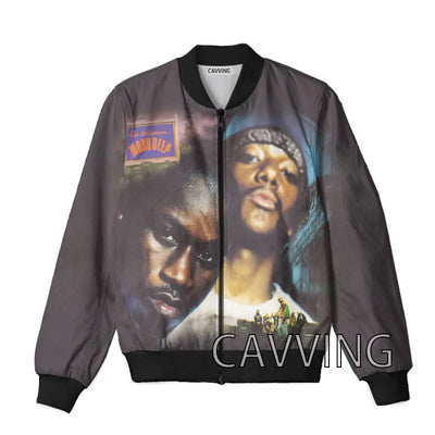 New Fashion Women/Men's  3D Print  Mobb Deep  Zipper Bomber Jackets Men Overcoat Mens Coat Zip Up Jackets