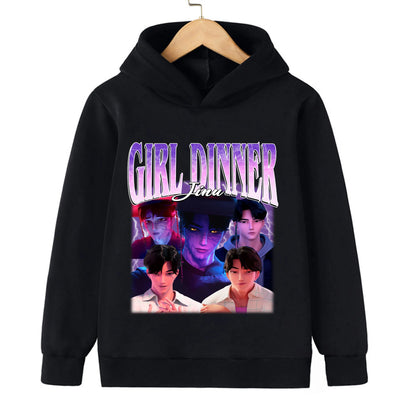 Kpop Witch Hunt Children's clothing, including men's and women's spring and autumn hoodies and fashionable sweatshirts