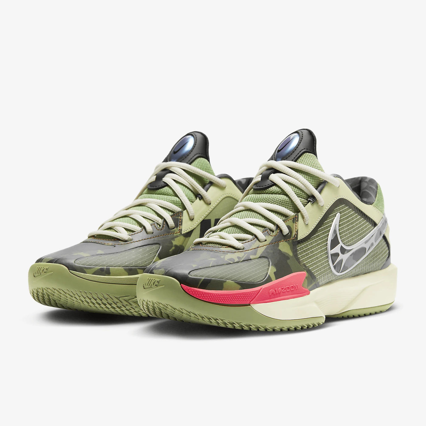 Nike official genuine 2024 new men's sports wear-resistant and shock-absorbing basketball shoes HM3702-391