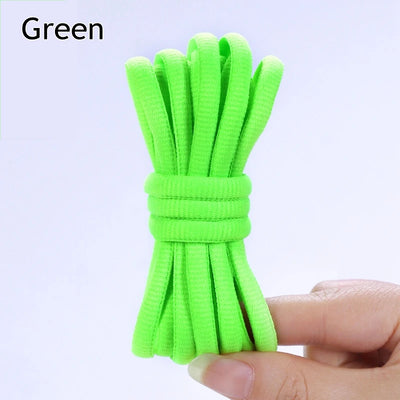 1Pair Oval Shoe Laces Half Round Athletic Shoelaces for Running Sneakers Laces Shoes Strings Durable without Fading Shoelace