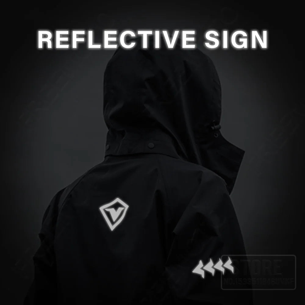 SULAITE Motorcycle Raincoat Men Split Capa De Chuva Motoqueiro Waterproof Motorbike Rain Coat Chubasquero Moto Clothing