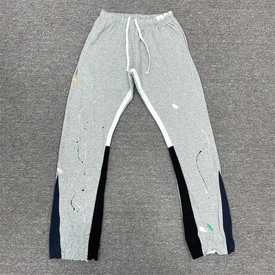 Tie Dye Sweatpants Y2K Pants Mens Womens Harajuku Hip Hop Tie Dye Graffiti Baggy Pants Drawstring Jogging Casual Trousers