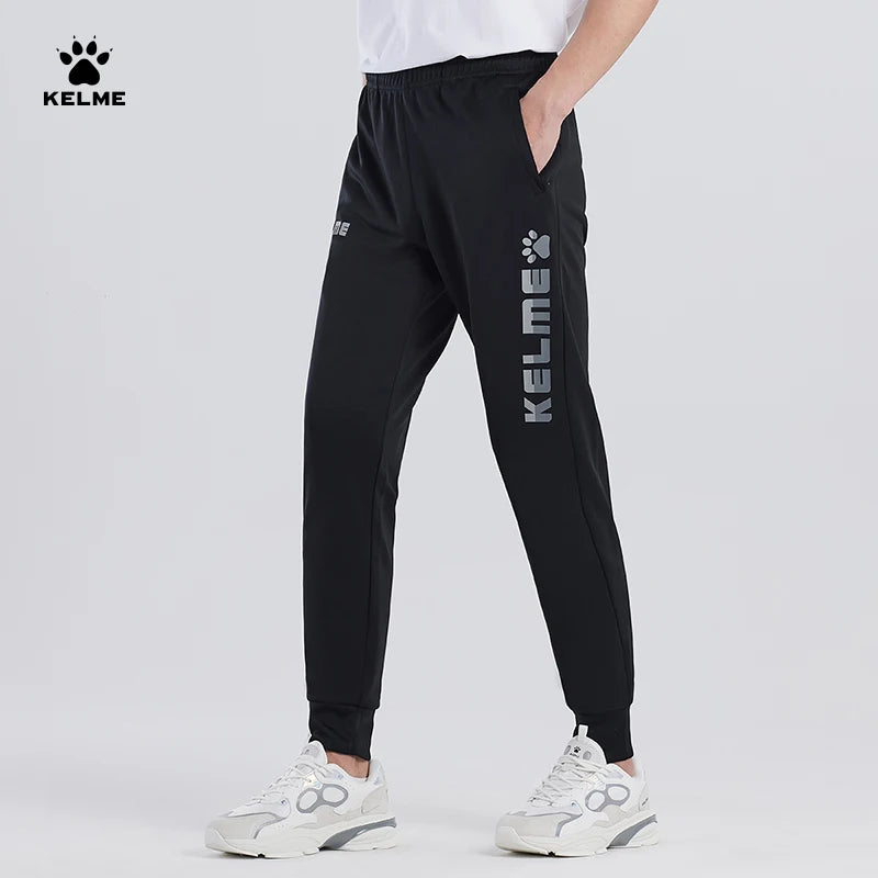 Kelme Football Leggings Sports Training Pants Summer Men's And Women's Leggings Knitted Thickened Outdoor Fitness Running Pants