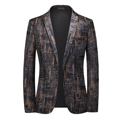 Mens Clothing 2022 Blaser Slim Masculino Wedding Party Dress Suits Jacket Homme Luxury Korean Men Blazer Hombre Elegante Moderno