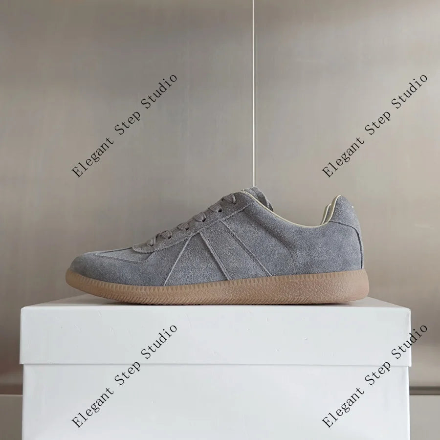 Unisex Shoes Low-top Sneakers Vintage Design Classic German Army Trainers