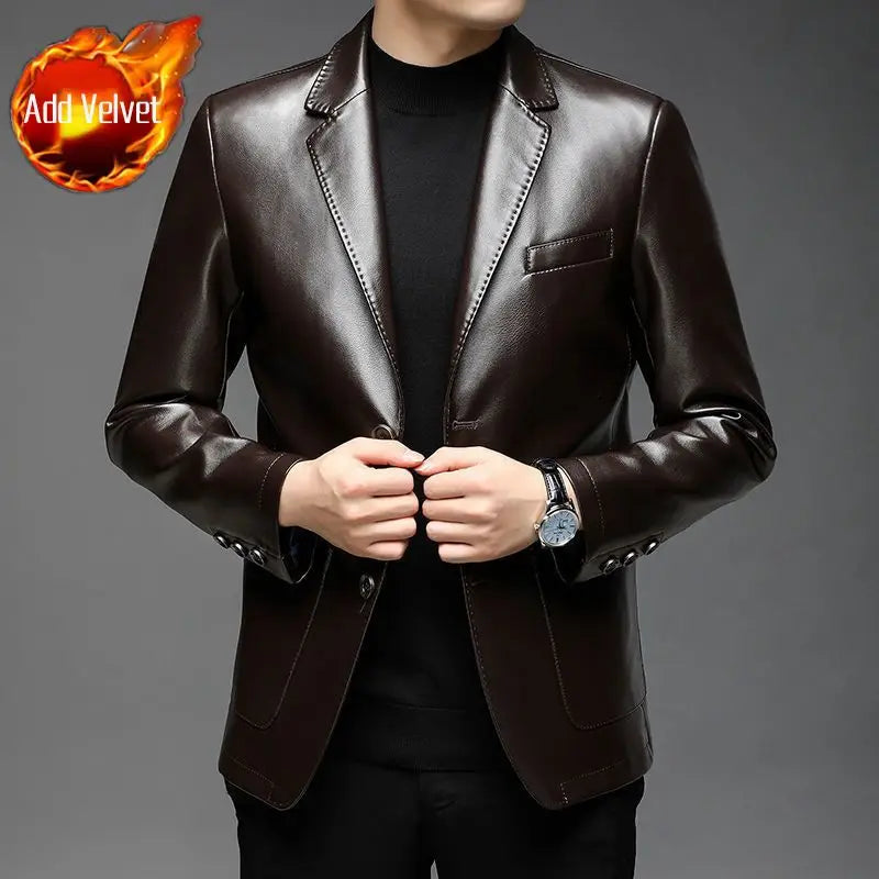Coats Spring Autumn Man Dress Suits and Blazers High Quality Luxury Designer Clothes Handsome Gentleman Business Jacket for Men