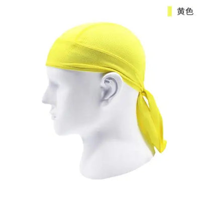 Quick Dry Pure Cycling Durag Head Scarf Summer Men Running Riding Bandana Headscarf Ciclismo Pirate Cap Headband