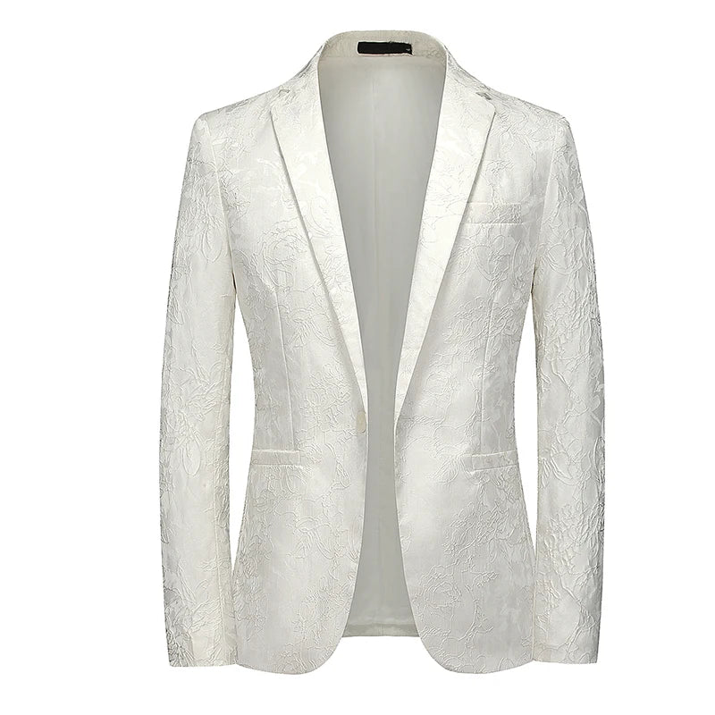 Mens Clothing 2022 Blaser Slim Masculino Wedding Party Dress Suits Jacket Homme Luxury Korean Men Blazer Hombre Elegante Moderno