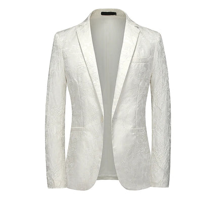 Mens Clothing 2022 Blaser Slim Masculino Wedding Party Dress Suits Jacket Homme Luxury Korean Men Blazer Hombre Elegante Moderno