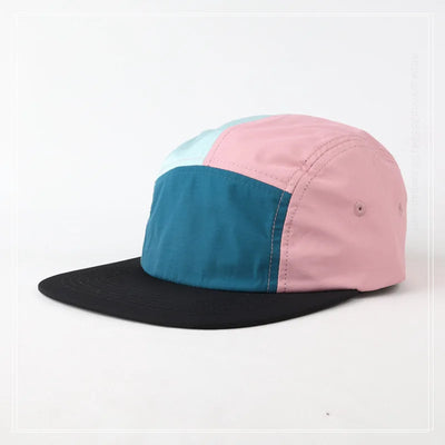 2024 Quick Drying  Waterproof Splicing Summer 5 Panel Cap Men Women Sports Fitted Golf gorra de beisbol Snapback Hats 56-60cm