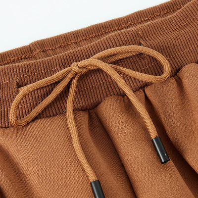 New Sweatpants Side Zipper Pockets Men Joggers Track Pants Elastic Waist Sport Casual Trousers Baggy Fitness Gym Clothing