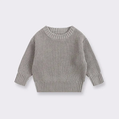 0-7T Toddler Kid Baby Boy Girl Winter Clothes Newborn Baby Sweater Infant Knit Pullover Top Casual Basic Top Knitwear Outfit