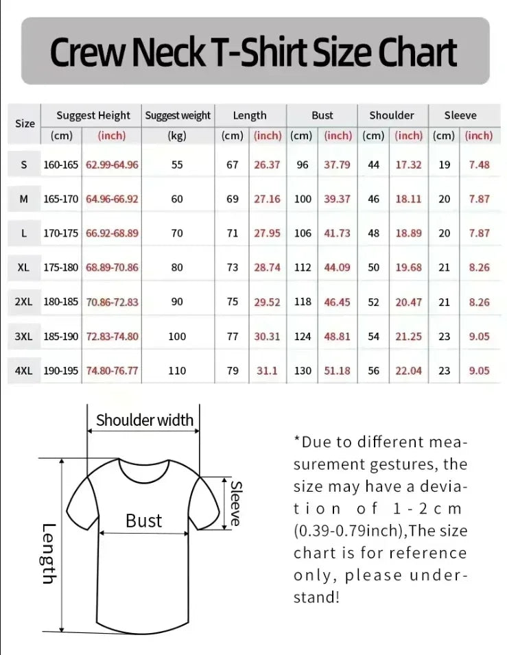 Men's Breathable Sporty Pattern Printed T-shirt Casual and Fashionable Short-sleeved Cotton T-shirt Summer Brand Streetwear Top