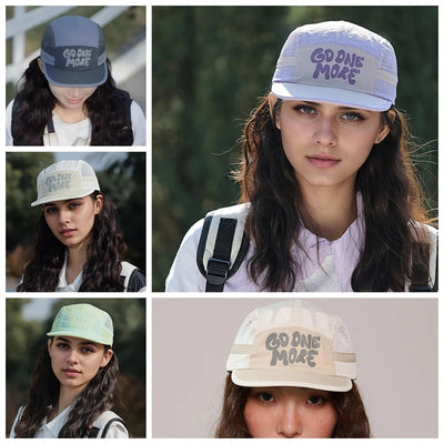 Breathable Sports Baseball Cap Summer Men Women's Outdoor Running Sun Shading Quick Drying Soft Top Short Brimmed Duckbill Cap