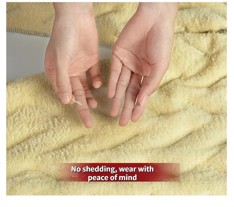 Winter Sweatwear Men Plush Thick Fleece Sweatpant Lambswool Thermal Trousers Casual Pants Waterproof Windproof Warm Cotton Pants