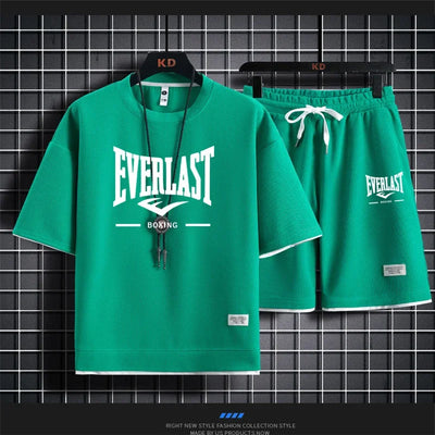 Men's summer Waffle set:
