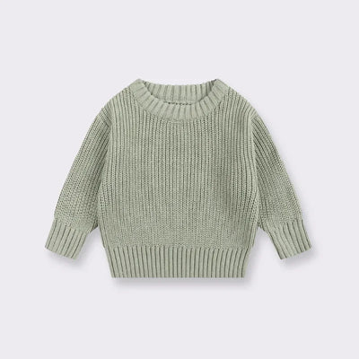 0-7T Toddler Kid Baby Boy Girl Winter Clothes Newborn Baby Sweater Infant Knit Pullover Top Casual Basic Top Knitwear Outfit