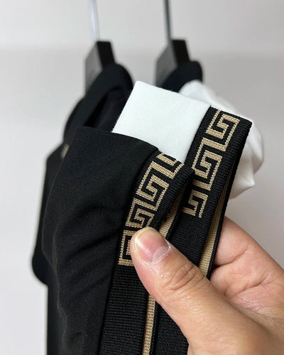 New Men Brand Exquisite Printed Polo Shirt Short Sleeve 2024 Summer Lapel Paul Designer Shirt Casual Ice Silk Breathable T-shirt