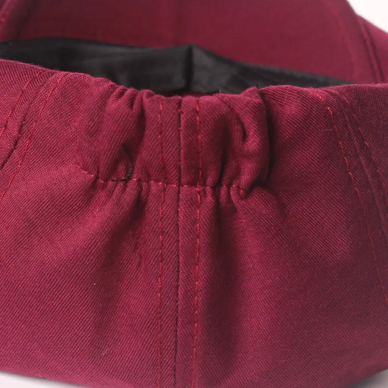 Solid Color Simple Felt Peaked Cap Women Men Autumn Newsboy Cap Dad Leisure Beret Caps Winter Warm Green Advance Hats